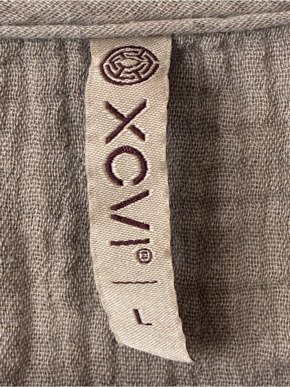 XCVI Crevin Lounge Tanglewood Pigment Gauze Dress Size L